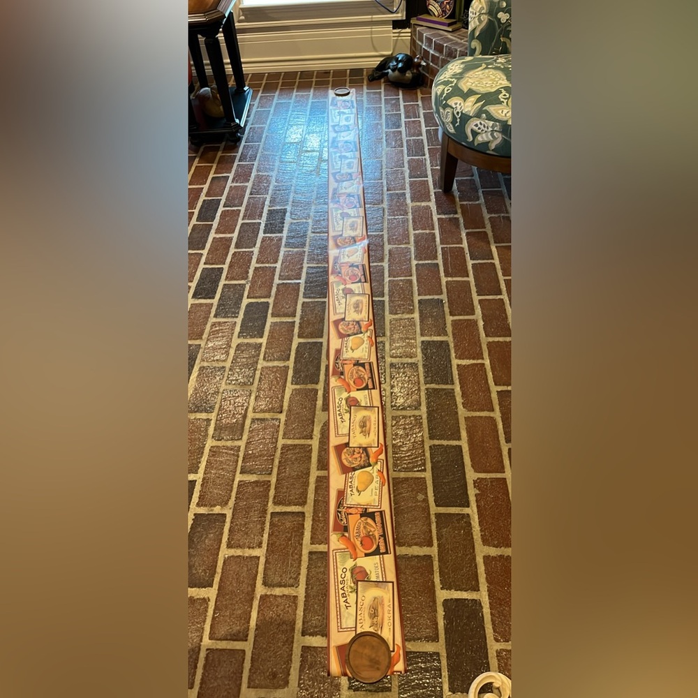 Tabasco Brand Wallpaper Border 9 1/2 feet - Picture 2 of 4